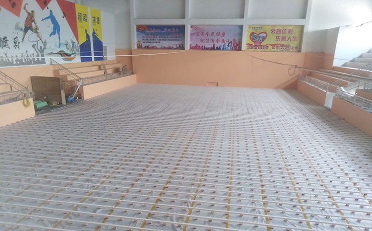 柞木實木運動地板怎么維修？